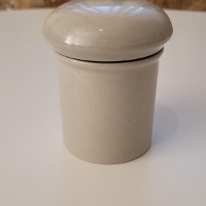 Grå Höganäs burk med lock