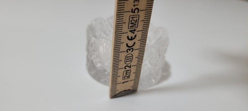 4st Ljushållare för värmeljus - glas