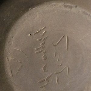 Unik keramisk tekanna med kopp – handgjord rustik design