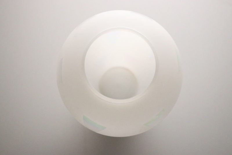 Exklusiv 25cm Glasvas från Sia Glasbruk, Sverige