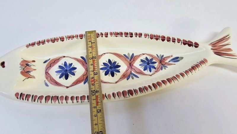 Unikt fiskformat fat från Jie Gantofta – 38x12 cm