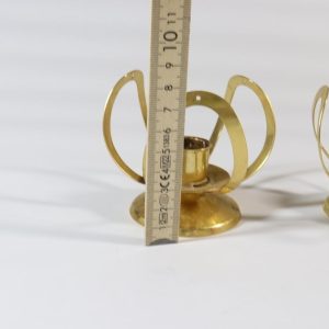 Ljusstakar guldplated Argos mantorp, saknar prismor