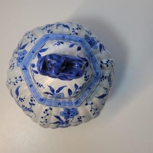Fajans, Delfa, Royal Gouda, Holland. Royal Zuid Höjd: ca 30cm