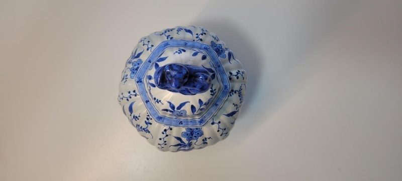 Fajans, Delfa, Royal Gouda, Holland. Royal Zuid Höjd: ca 30cm