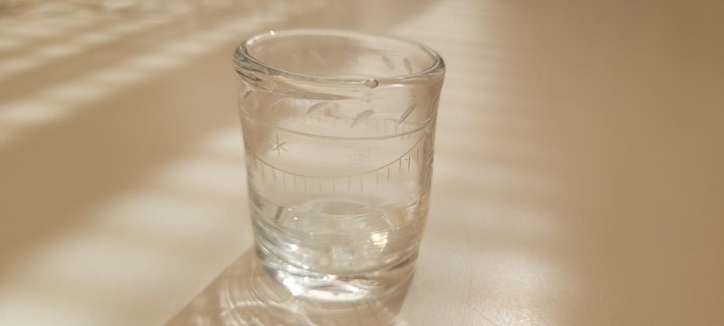Blandade glas, 7 delar