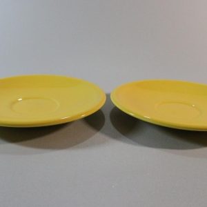 2st stora kaffefat, gula 20cm
