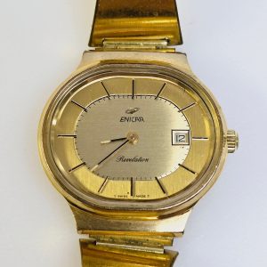Elegant vintageklocka Enicar Revelation – Tidlös schweizisk precision