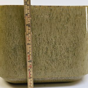 Stilren och modern kruka i glaserad keramik – 25 cm hög