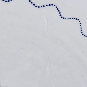 Kinesisk exportporslin armoriell middagstallrik, vapenporslin, cirka 1800