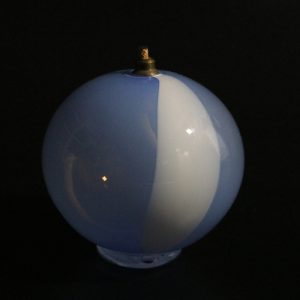 Ljushållare/vas, Orrefors, Stella polaris designad av Vicke Lindstrand