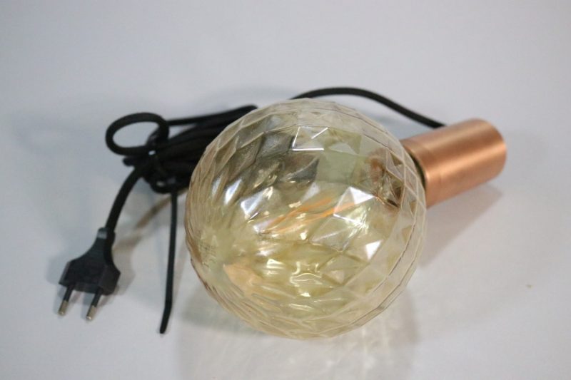 Dekorativ lampa som går att hänga, vintage dekor