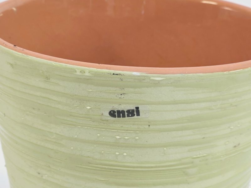 Elegant Grön Ensi-kruka – 15 cm Perfektion för Dina Växter
