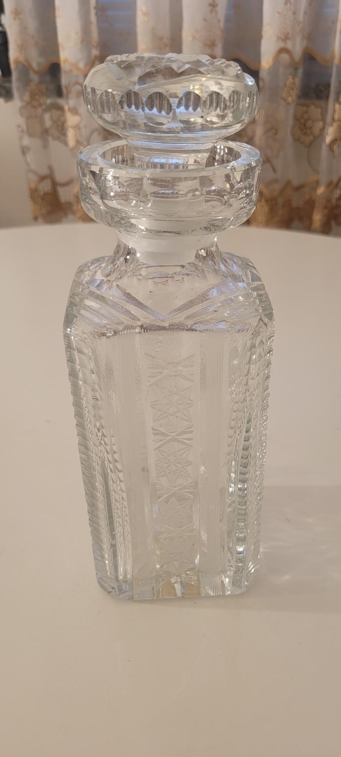 Karaff, Kristall, 26cm