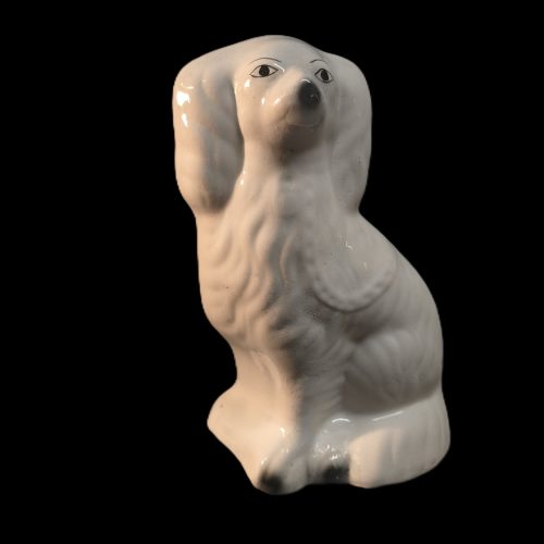 Charmig hundfigur från Rörstrand – Vintage designklassiker, 22,5 cm hög