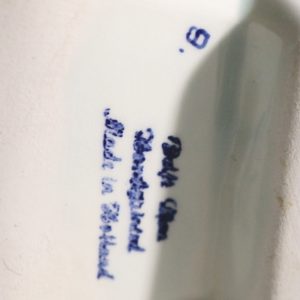 Vintage keramiksko från Delft Blue – Handmålad Holländsk Design