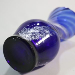 Glasvas, Koboltblå - 22cm