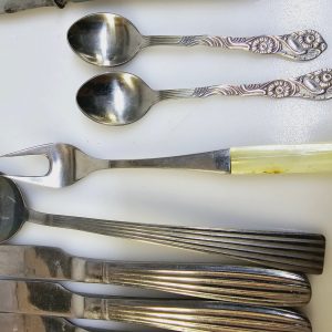 Blandat Set med Bestick – Vintage och Antikt