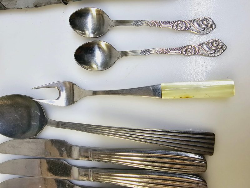 Blandat Set med Bestick – Vintage och Antikt