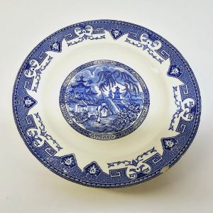 Bavaria Schumann – 5 vackra assietter med blommotiv, 17 cm