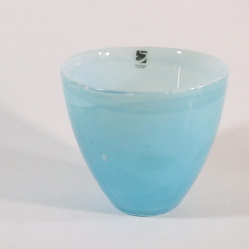 Elegant Blått Glas från SEA Glasbruk – Tidlös Skandinavisk Design