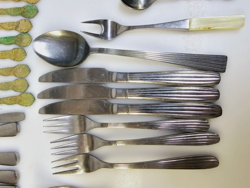 Blandat Set med Bestick – Vintage och Antikt