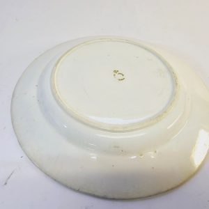 Antik Gustavsberg Tallrik "Carrara" – Lila Dekor, 24 cm