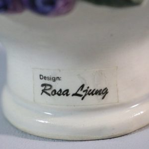 FÅGEL, ROSA LJUNG DECO, lila dekor