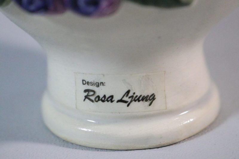 FÅGEL, ROSA LJUNG DECO, lila dekor