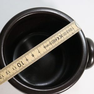 Höganäs Stengodskrus 1L – Klassisk Svensk Design
