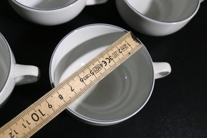 Klassiska kaffekoppar från Royal Copenhagen – Set om 5 st