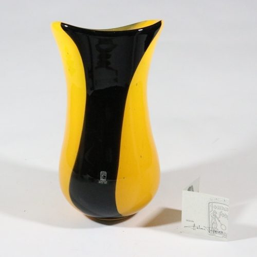 HELEN TAPPER. VAS i glas, Johansfors, signerad - 25cm
