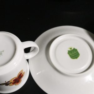 Set med 4 kaffekoppar och fat – Winterling Bavaria Roslau