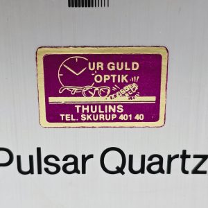 Pulsar Quartz-klocka med originalförpackning