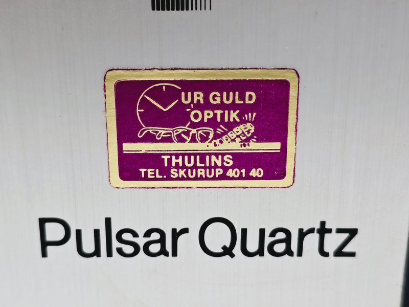 Pulsar Quartz-klocka med originalförpackning