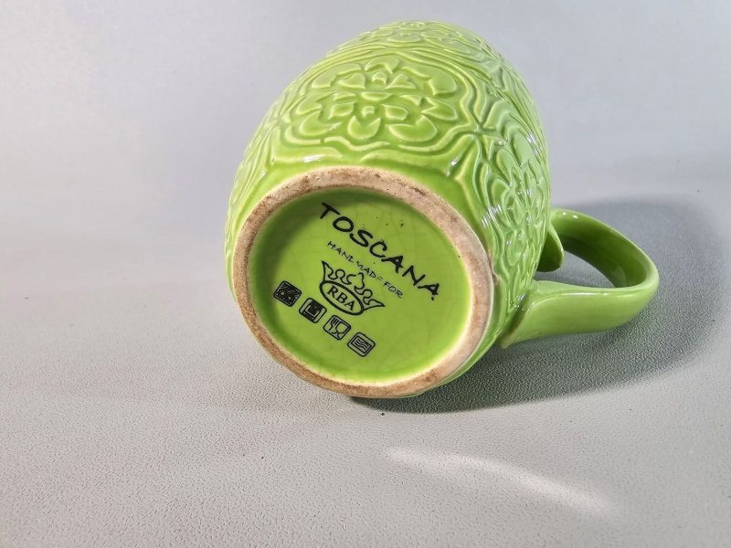 Grön retro mugg
