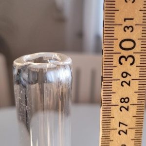Orrefors Glasvas, signerad, 30cm