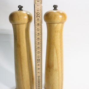 Salt- / pepparkvarn, trä, 22cm