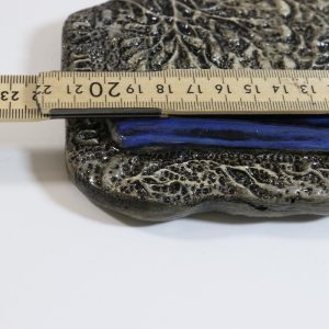 Väggrelief, "BLÅ JUNGFRU", Monogramsignerad: C.S