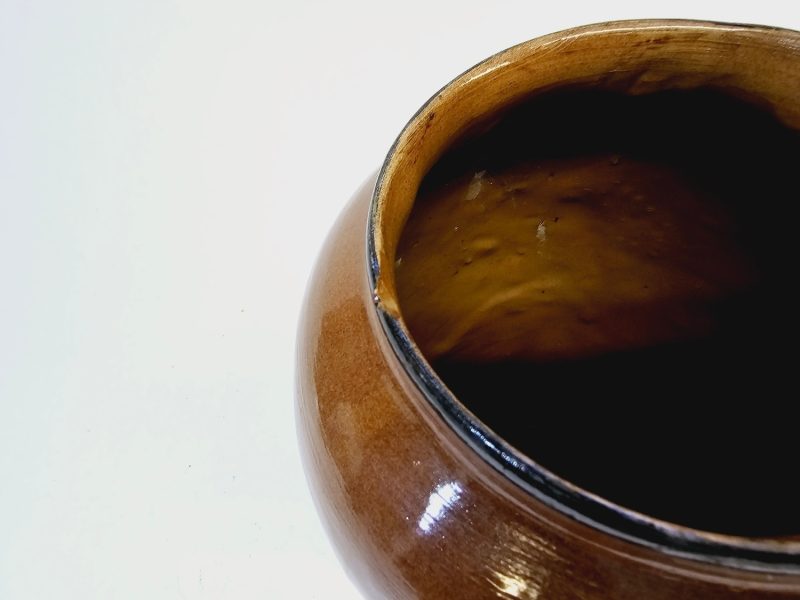 Handgjord Vas - 26 cm, Reliefmotiv