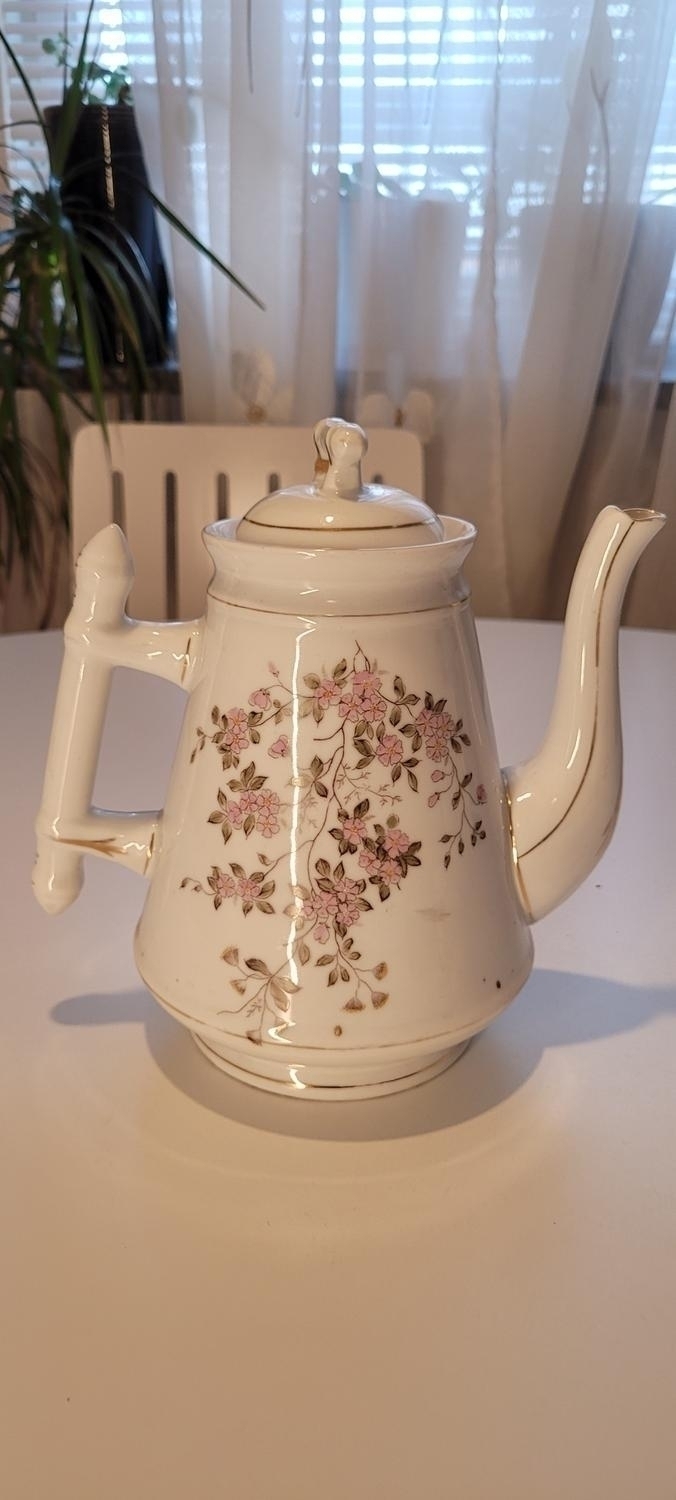 Kaffekanna och kopp, troligen Norge