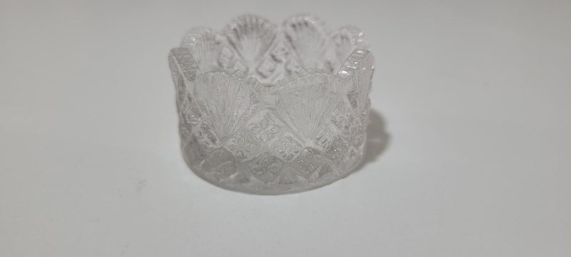 4st Ljushållare för värmeljus - glas