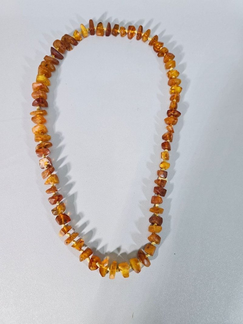 Vintage Halsband Bärnsten Stenar
