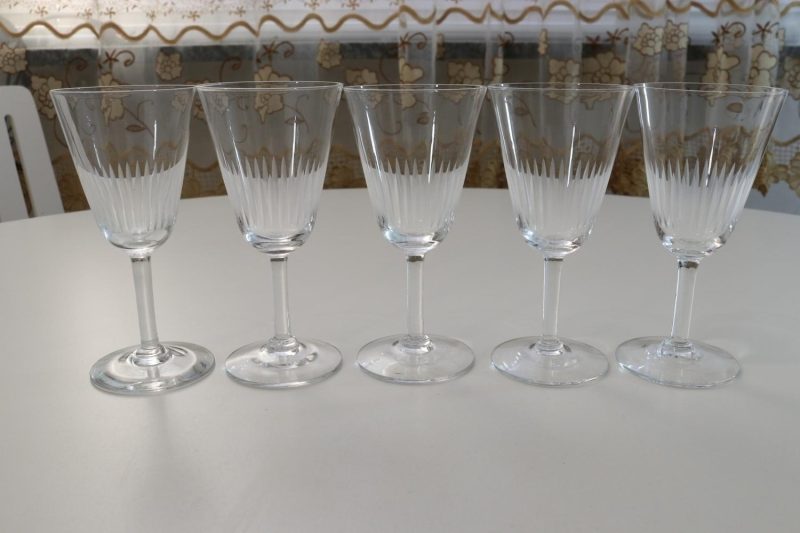 Glasservis, 5 glas, F-& HL Kristall, Kosta