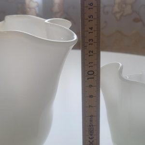 Tulpanvaser, 2st vit glas