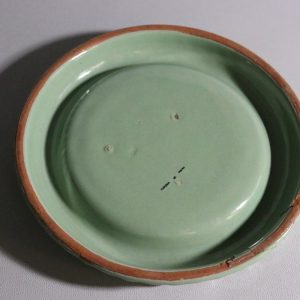 Retro Askkopp i Ljusgrön Keramik – Charmigt Vintagefynd