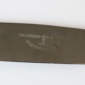 Knivar, märkta "Guldsmeds AB i Sthlm", rostfritt, 12 delar