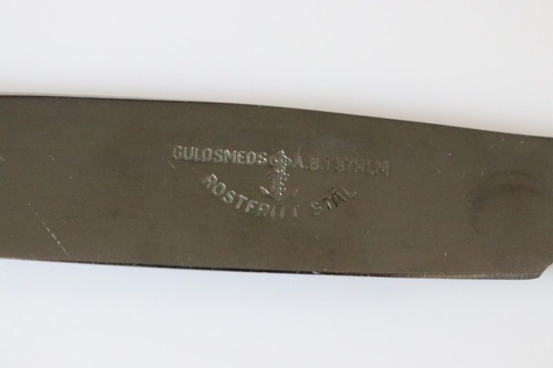 Knivar, märkta "Guldsmeds AB i Sthlm", rostfritt, 12 delar