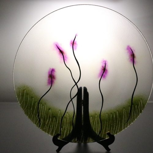 Fruktfat, glas - 37cm