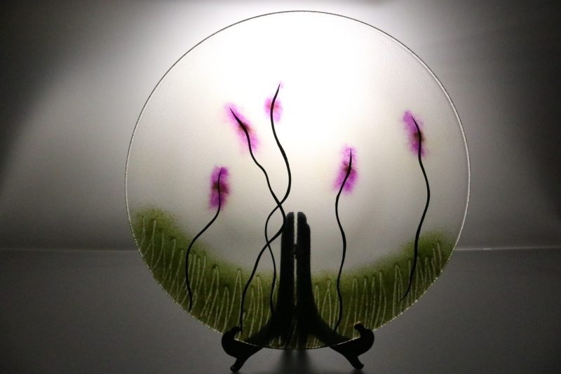 Fruktfat, glas - 37cm