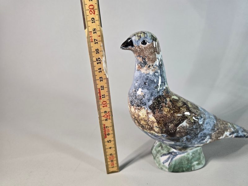 Guðmundur Einarsson från Miðdal (1895-1963)  Duva - Keramik - 18cm - SÄLLSYNT!